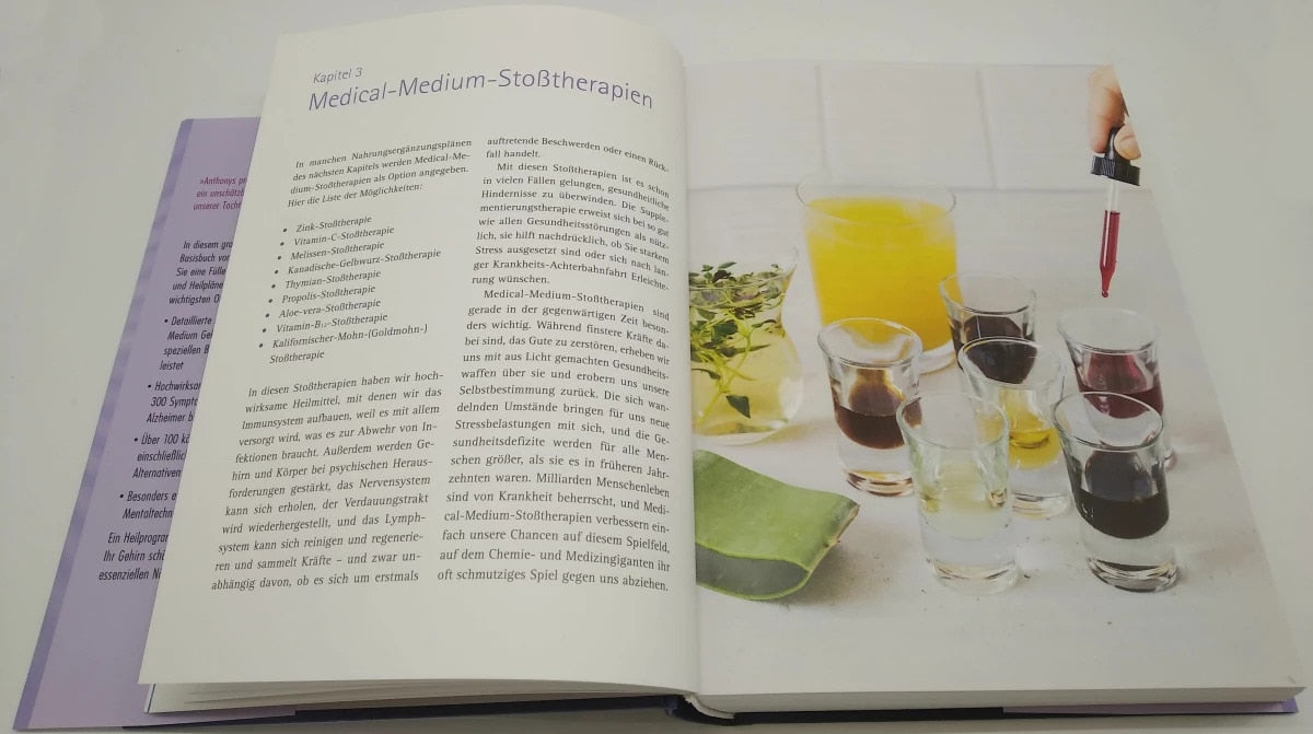 Arkana Heile dein Gehirn - Das Praxisprogramm (Deutsch, 2023, Anthony William)