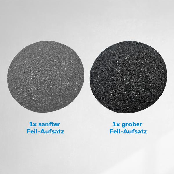 PediVac -Hornhautentferner mit Saugfunktion