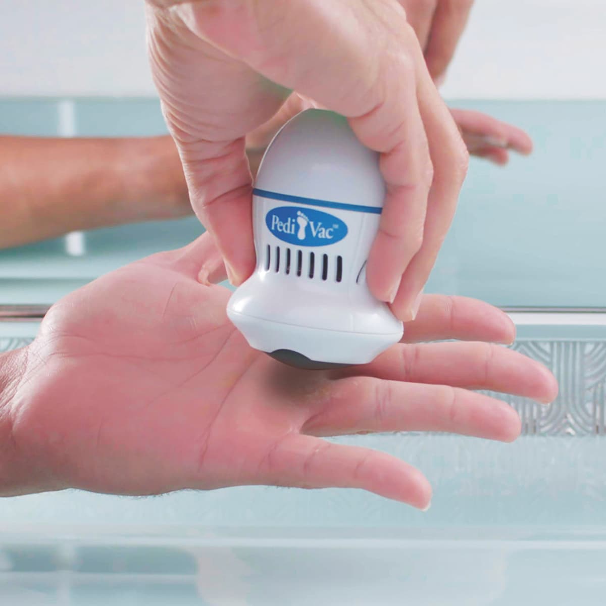 PediVac -Hornhautentferner mit Saugfunktion