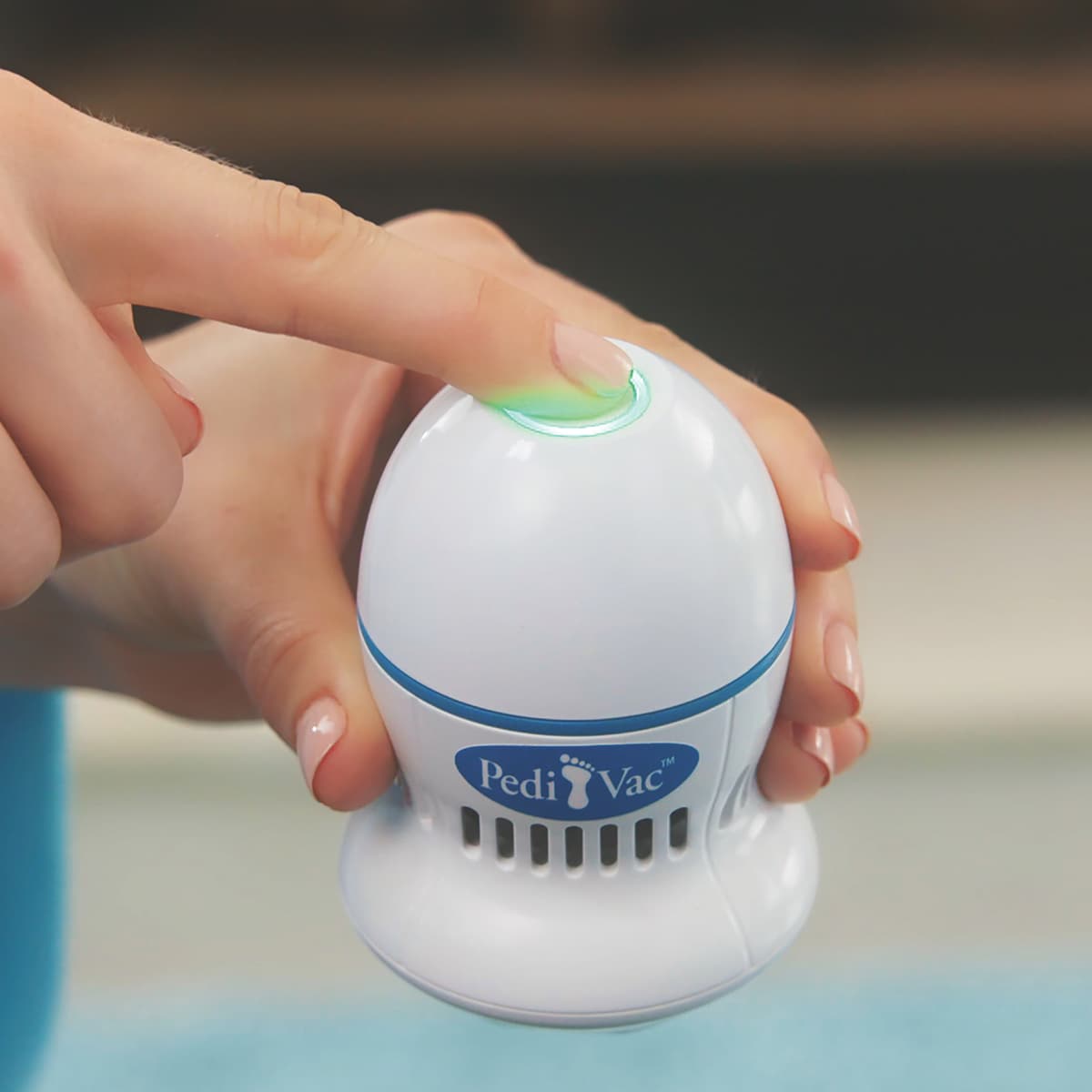 PediVac -Hornhautentferner mit Saugfunktion