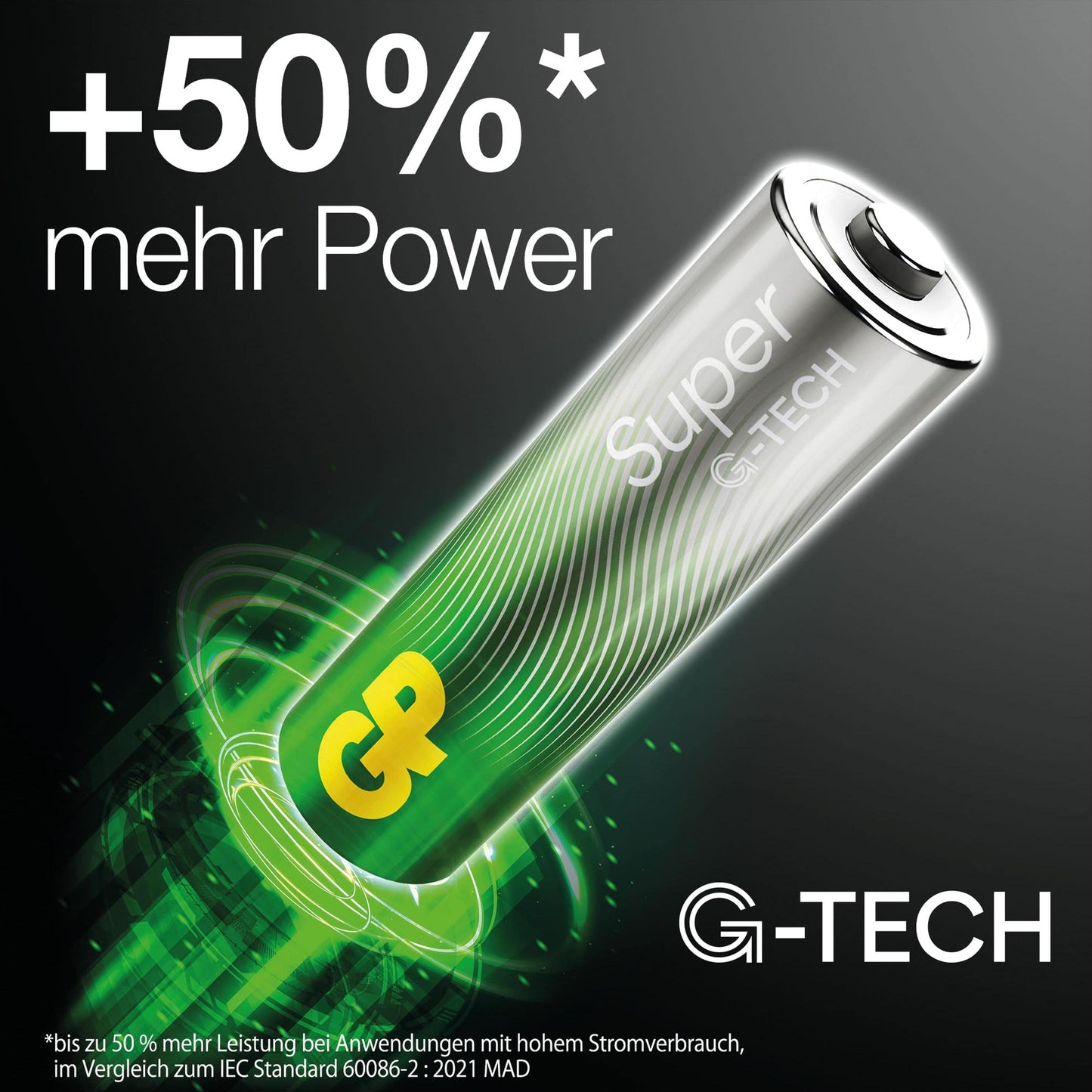 AA Batterie GP Alkaline Super, Mignon LR06,  1,5V, 80 Stück