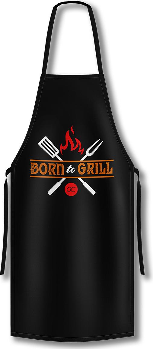 Geschenkset "Born to Grill" mit Schürze