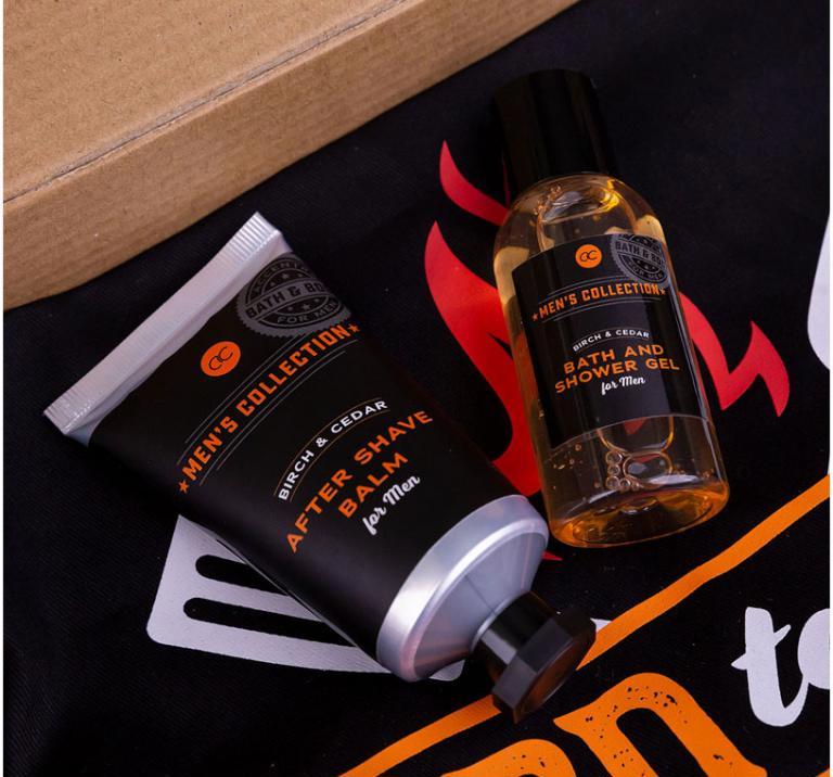 Geschenkset "Born to Grill" mit Schürze