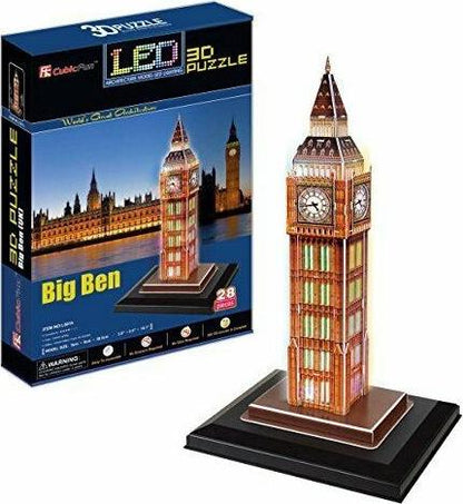 LED 3D Puzzle Big Ben