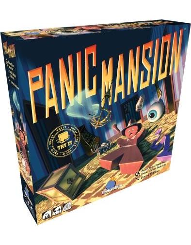 Blue Orange Panic Mansion Le Manoir Infernal (Französisch, Deutsch, Englisch, Italienisch)