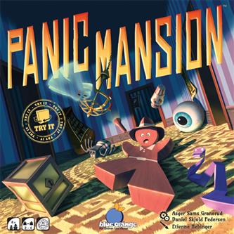 Blue Orange Panic Mansion Le Manoir Infernal (Französisch, Deutsch, Englisch, Italienisch)