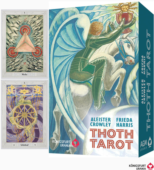 Königsfurt-Urania Aleister Crowley Thoth Tarot Deluxe (Thoth Tarotdeck) (Aleister Crowley, Deutsch)