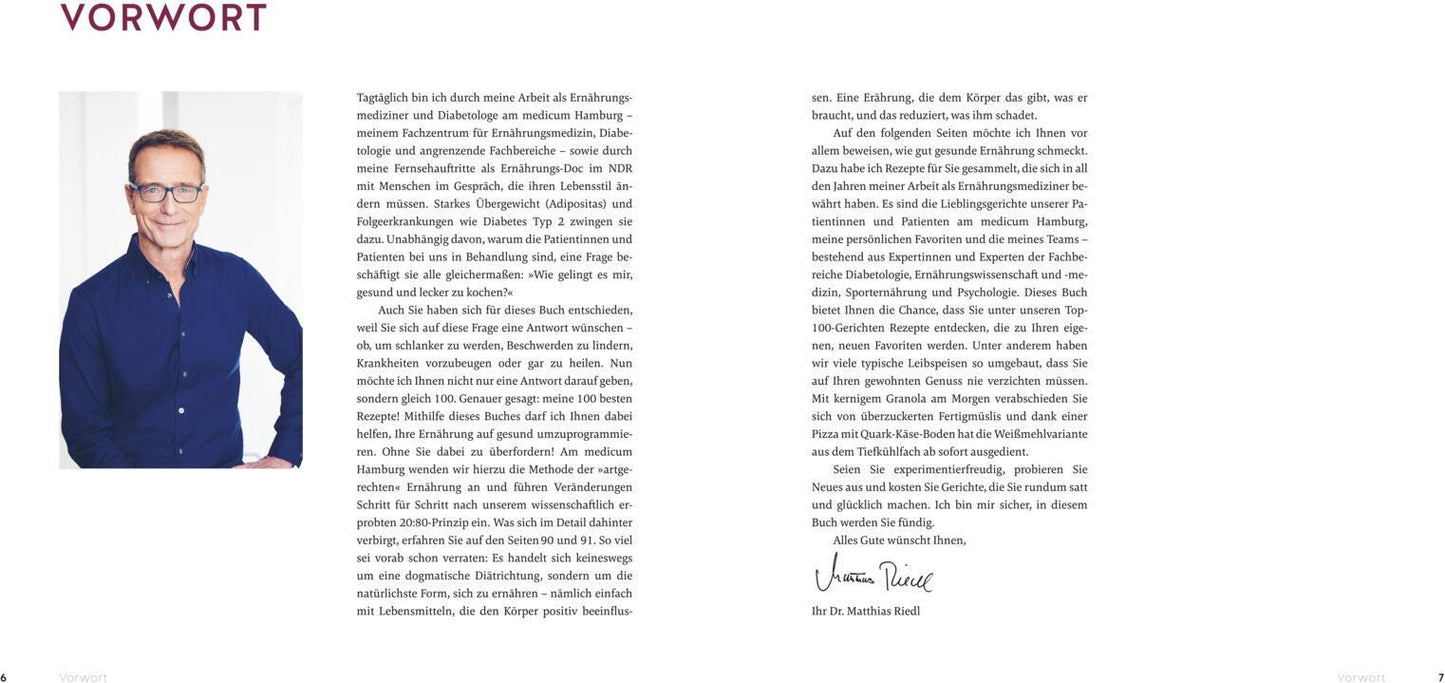 GU Dr. Riedl: Meine 100 besten Rezepte (Deutsch, 2023, Matthias Riedl)