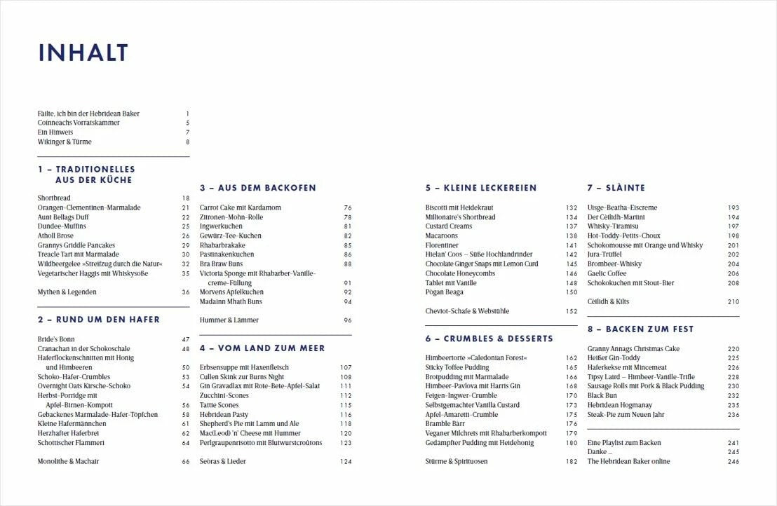 btb The Hebridean Baker (Deutsch, 2023, Coinneach MacLeod)