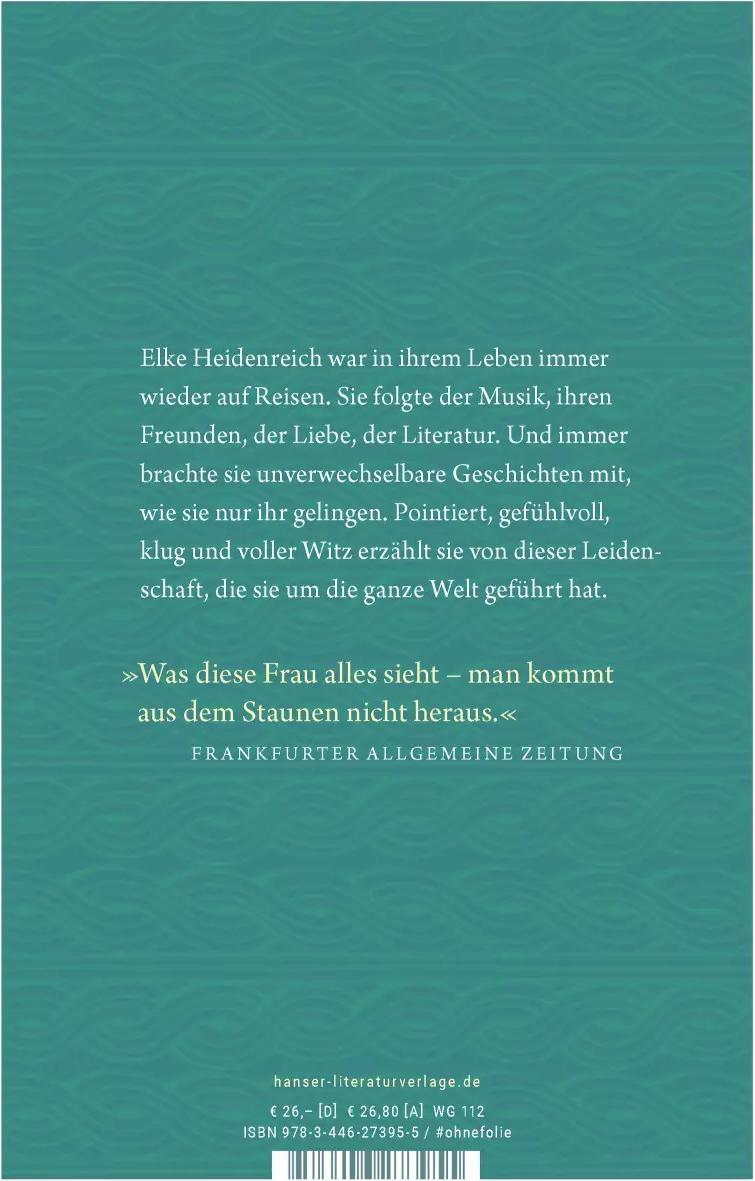 Hanser Ihr glücklichen Augen (Deutsch, 2022, Elke Heidenreich)