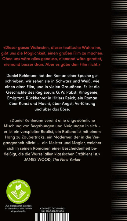 rororo Lichtspiel (Deutsch, 2023, Daniel Kehlmann)