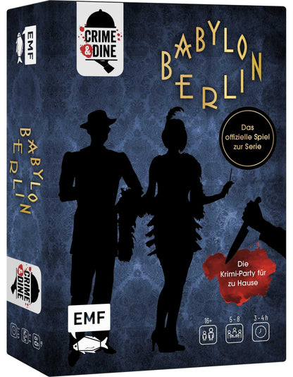 Edition Fischer Crime & Dine - Das Krimi-Dinner-Set: Babylon Berlin - Das offizielle Spiel zur Serie! (Deutsch, 2022, Business Elephant Paperdice Solutions GmbH)