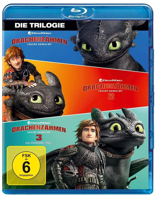Universal Drachenzähmen leicht gemacht 1 - 3 Movie Collection - Blu Ray (Blu-ray, Englisch, Deutsch, Französisch, Italienisch)
