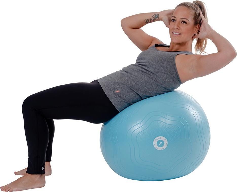 Pure2improve Gymnastikball 65cm (hellblau, #65cm)