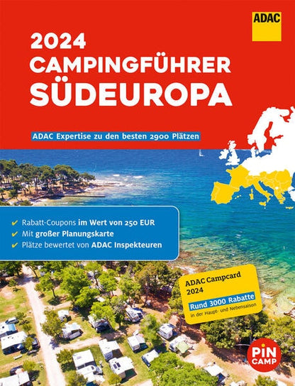 Adac Campingführer Südeuropa 2024 (Deutsch, 2023)