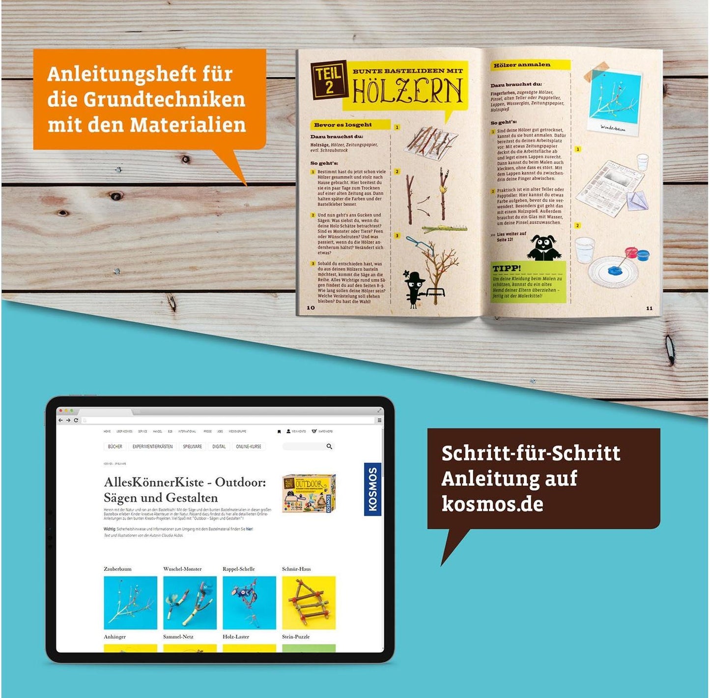 Kosmos Outdoor Sägen und Gestalten