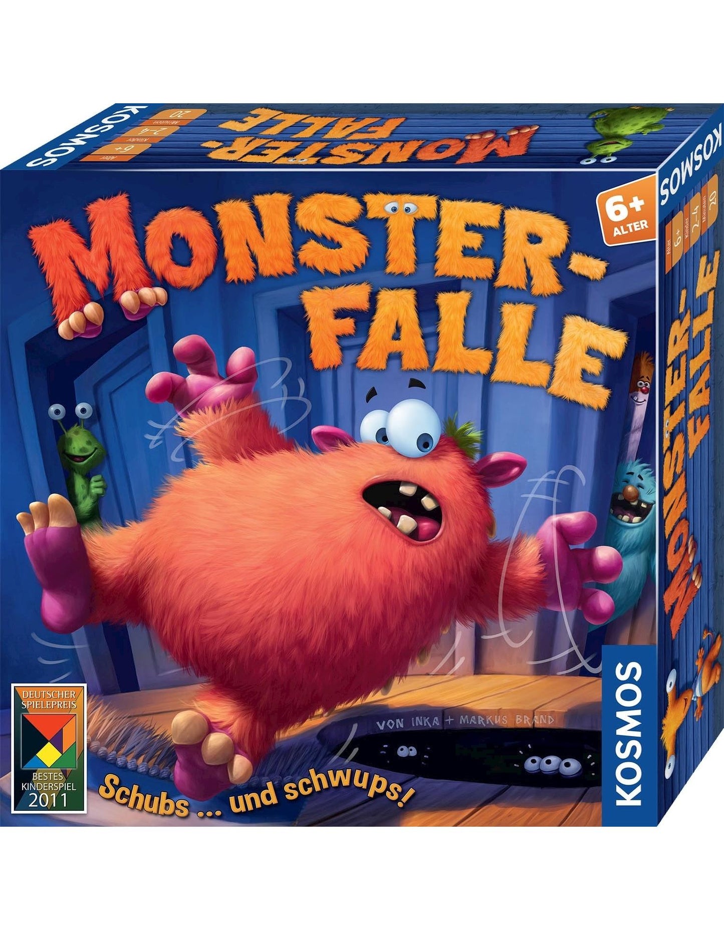 Kosmos Monsterfalle: Schubs ... und schwups!