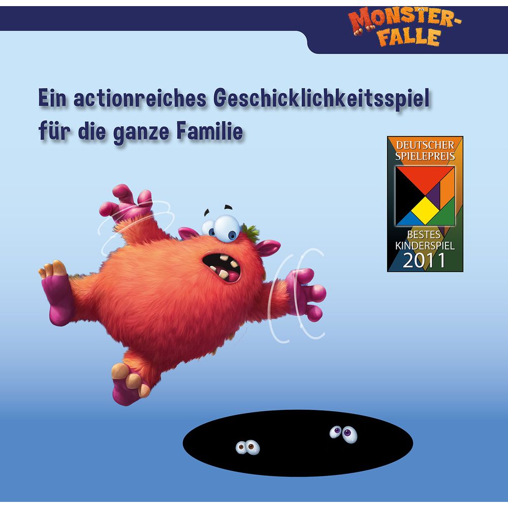 Kosmos Monsterfalle: Schubs ... und schwups!