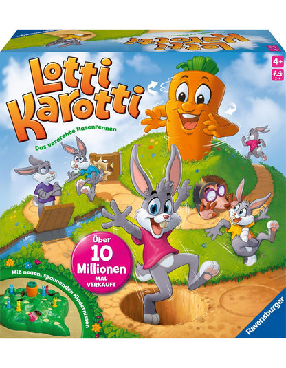 Kinderspiel LOTTI KAROTTI - Das verdrehte Hasenrennen