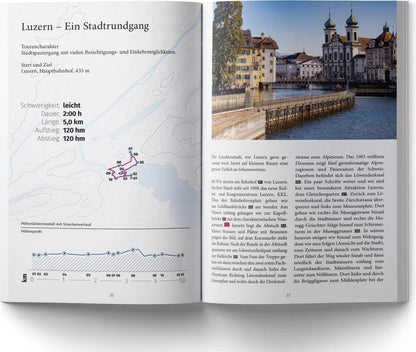 Hallwag Kümmerly+Frey Raus und Wandern Zentralschweiz (Deutsch, 2024, Hallwag Kümmerly+Frey AG)