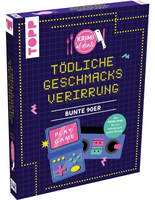 Frech Krimi al dente - Bunte 90er: Tödliche Geschmacksverirrung (Deutsch, 2023, Sara M?seler Rehm)