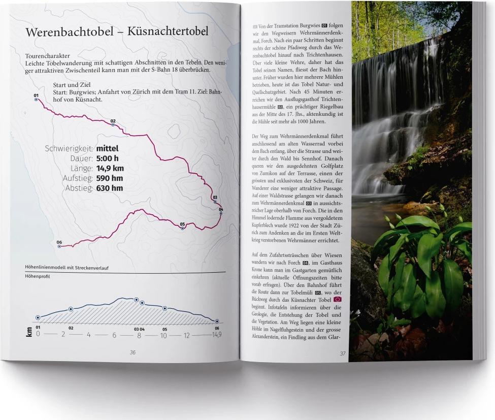 Hallwag Kümmerly+Frey Raus und Wandern Zürich (Deutsch, 2024, Hallwag Kümmerly+Frey AG)