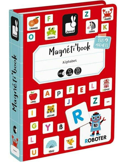 Magnetbuch ALPHABET 138-teilig