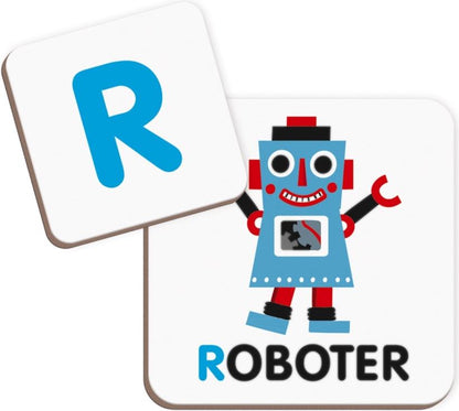 Magnetbuch ALPHABET 138-teilig