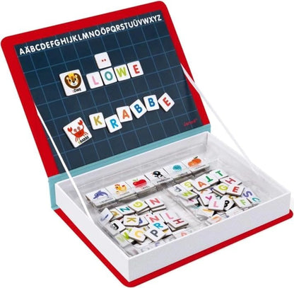 Magnetbuch ALPHABET 138-teilig