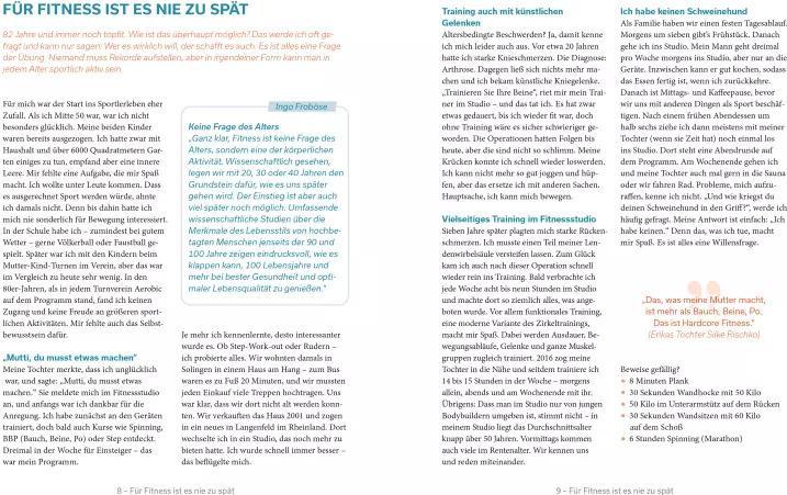 ZS Für Fitness ist es nie zu spät (Deutsch, 2022, Ingo Froböse)