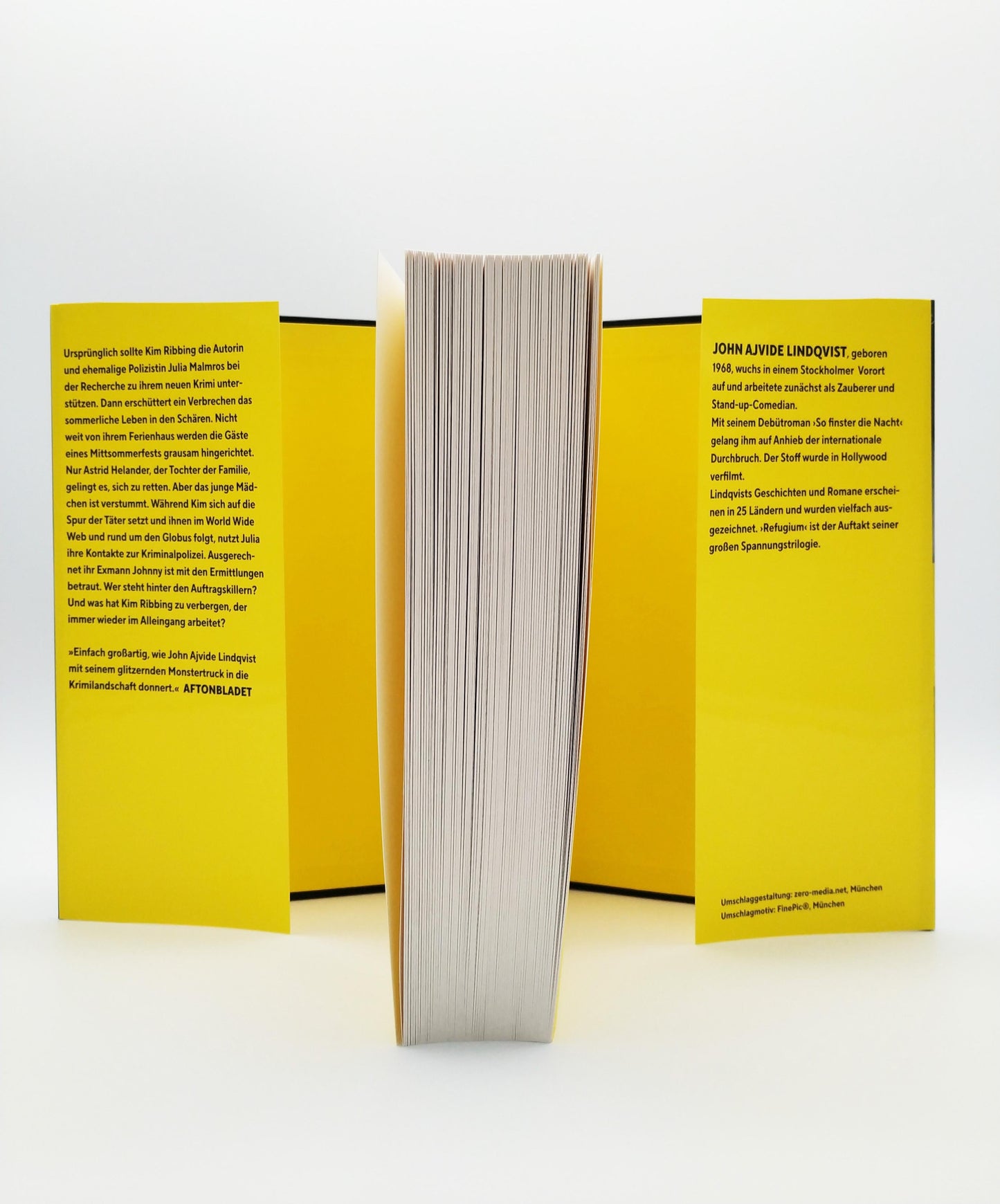 DTV Refugium (Deutsch, 2023, John Ajvide Lindqvist, Hannes Langendörfer, Ricarda Essrich, Thorsten Alms, Franziska Hüther)