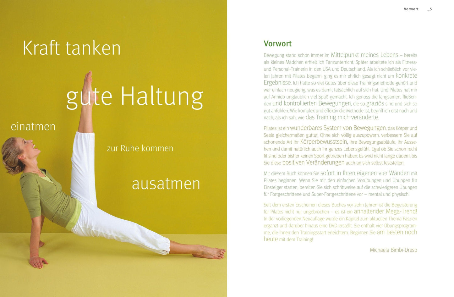 GU Das große Pilates-Buch (Deutsch, 2016, Michaela Bimbi-Dresp)