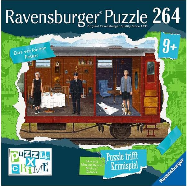 Ravensburger Puzzle X Crime Kids: Das verlorene Feuer (264 Teile)