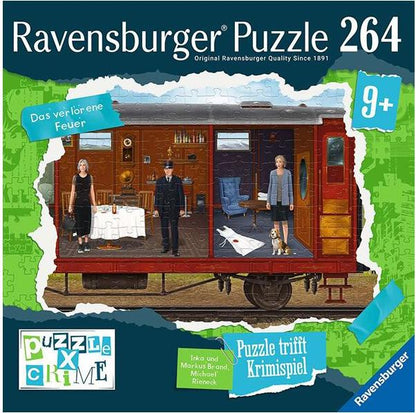 Ravensburger Puzzle X Crime Kids: Das verlorene Feuer (264 Teile)