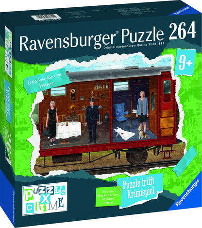 Ravensburger Puzzle X Crime Kids: Das verlorene Feuer (264 Teile)