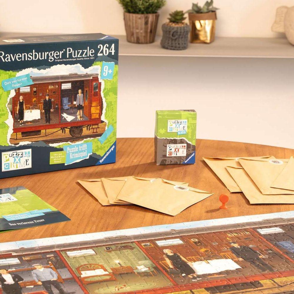 Ravensburger Puzzle X Crime Kids: Das verlorene Feuer (264 Teile)