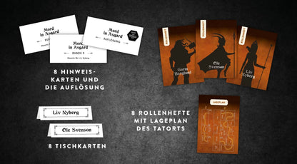 Edition Fischer Crime & Dine - Das Krimi-Dinner-Set: Mörderischer Mittsommer (Deutsch, 2023, Paperdice Solutions GmbH)