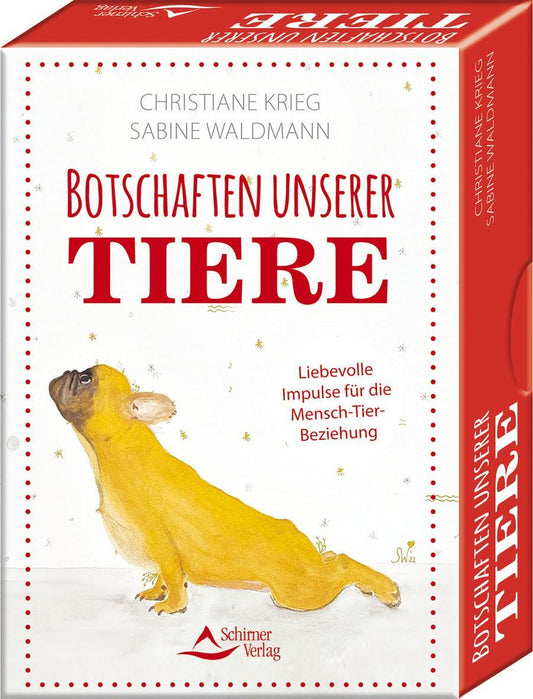 Schirner Botschaften unserer Tiere - Liebevolle Impulse für die Mensch-Tier-Beziehung (Deutsch, 2023, Christiane Krieg, Sabine Waldmann)