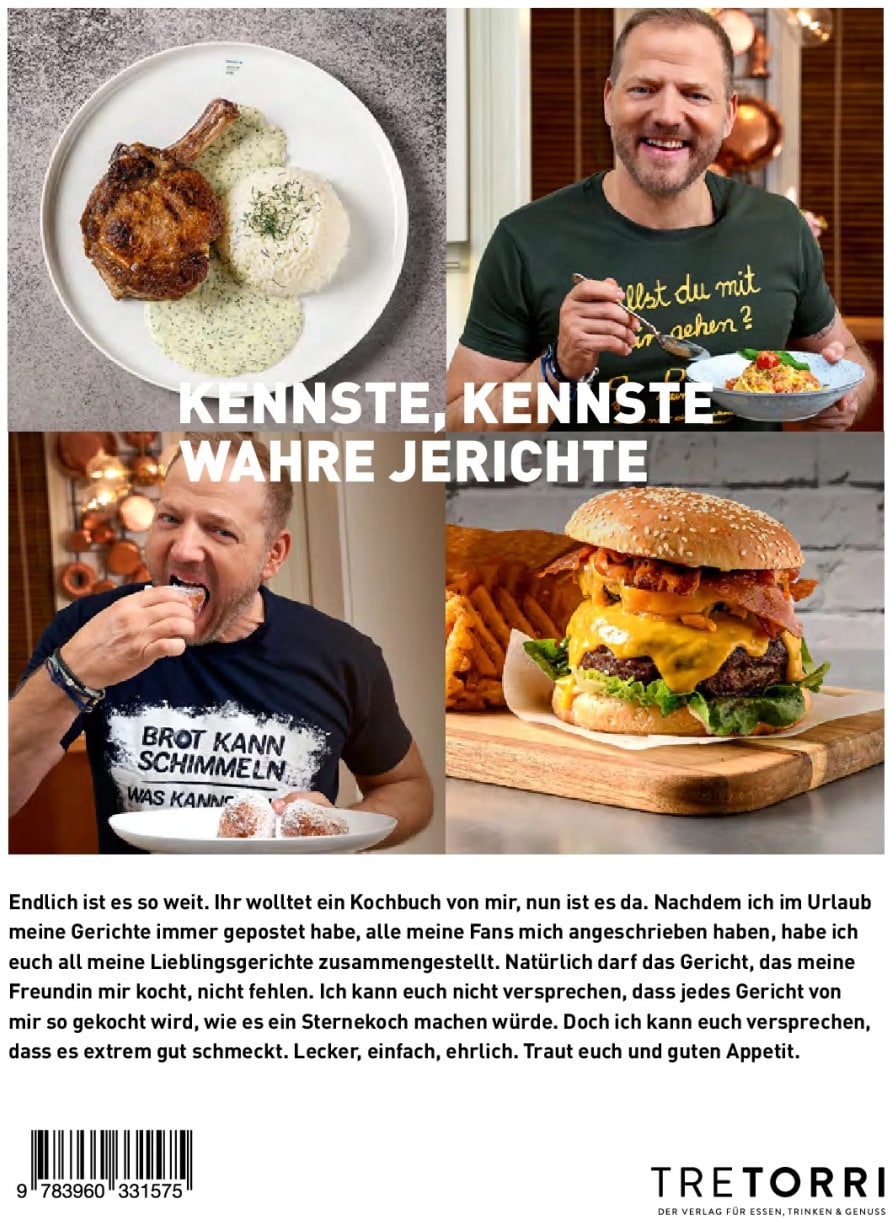 Tre Torri Berlin Kochbuch (Deutsch, 2023, Mario Barth)