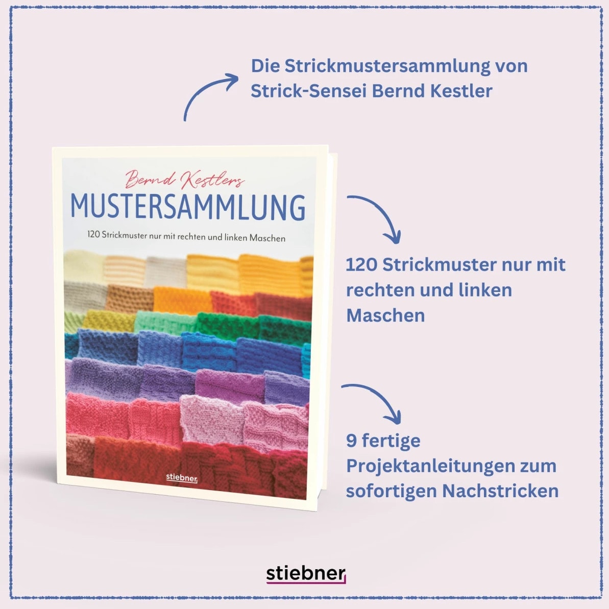Stiebner Bernd Kestlers Mustersammlung (Deutsch, 2024, Bernd Kestler, Susanne Schmidt-Wussow)