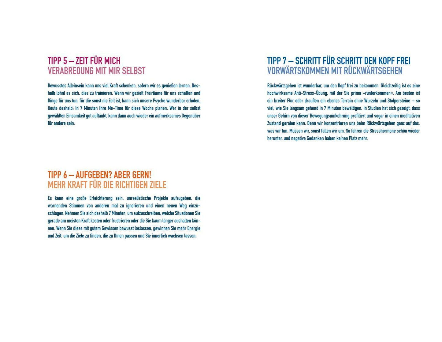 Droemer Knaur 7 Minuten am Tag endlich kraftvoll und gelassen (Deutsch, 2023, Franziska Rubin)