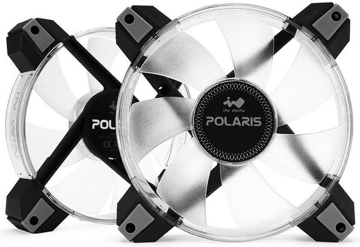 InWin Polaris RGB LED-Lüfter Twin Pack - 120 mm