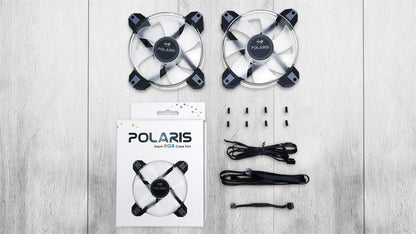InWin Polaris RGB LED-Lüfter Twin Pack - 120 mm