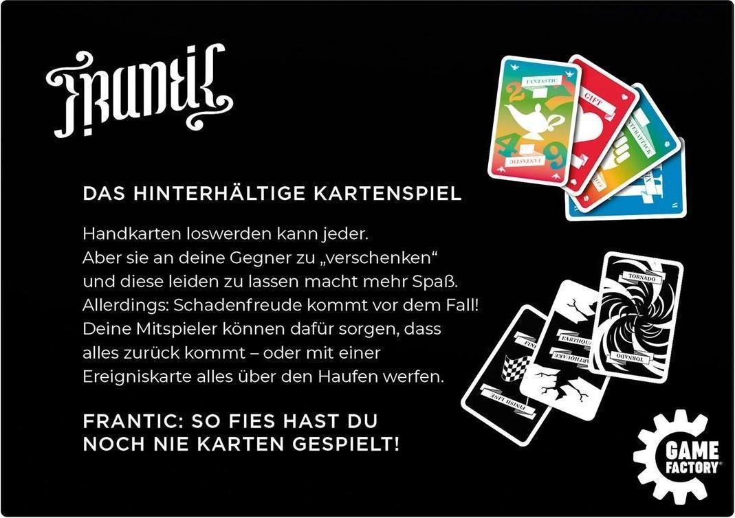 Game Factory Frantic (DE Version)