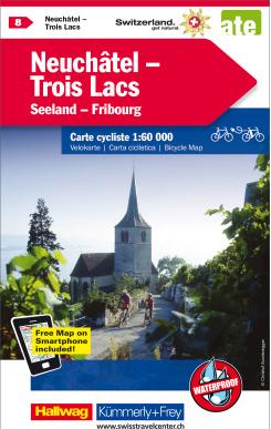 Hallwag Kümmerly+Frey VK - Neuenburg - Drei Seen
