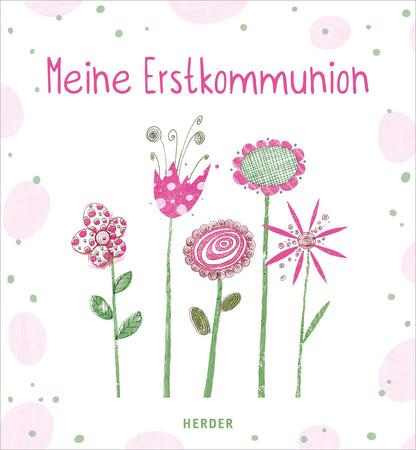 Herder Meine Erstkommunion Erinnerungsalbum Blumen