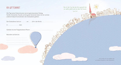 Herder Meine Erstkommunion Erinnerungsalbum Blumen