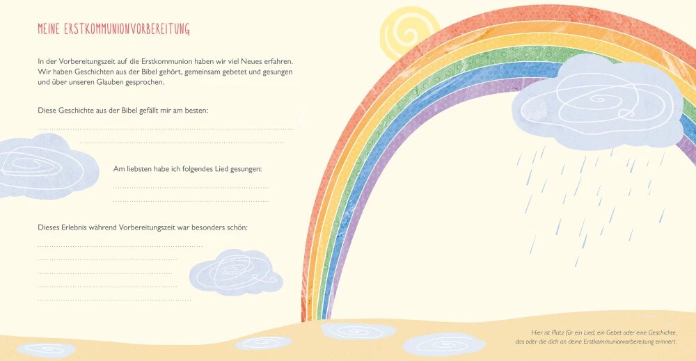 Herder Meine Erstkommunion Erinnerungsalbum Blumen