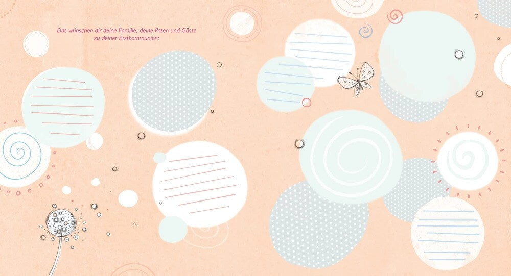 Herder Meine Erstkommunion Erinnerungsalbum Blumen