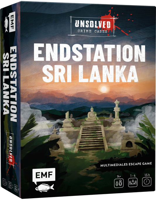 Edition Fischer Krimi-Spielebox: Unsolved Crime Cases - Endstation Sri Lanka